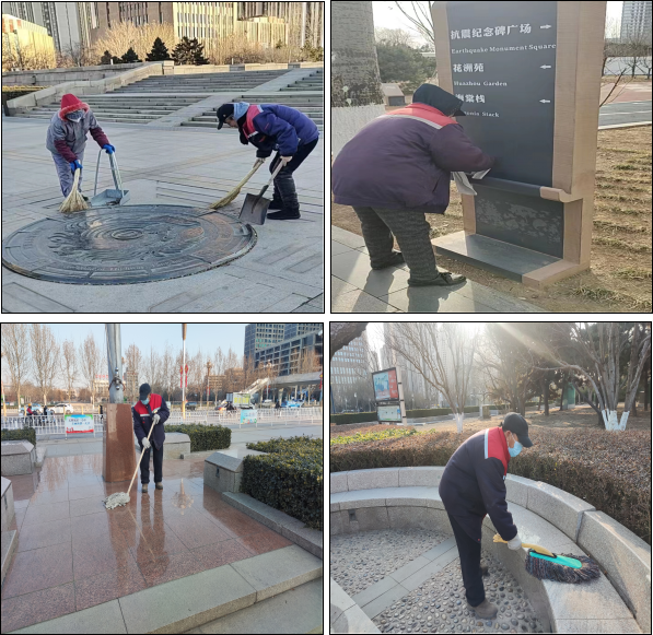 推進園區(qū)精細保潔，助力創(chuàng)建文明城
